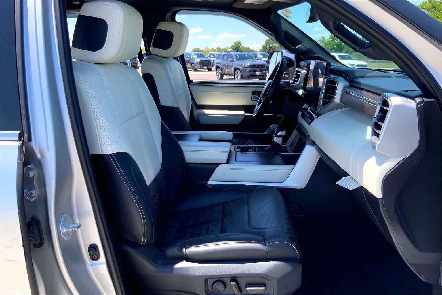 2023 Toyota Tundra Capstone Hybrid Celestial Silver Metallic at Group 1 GMC Buick South