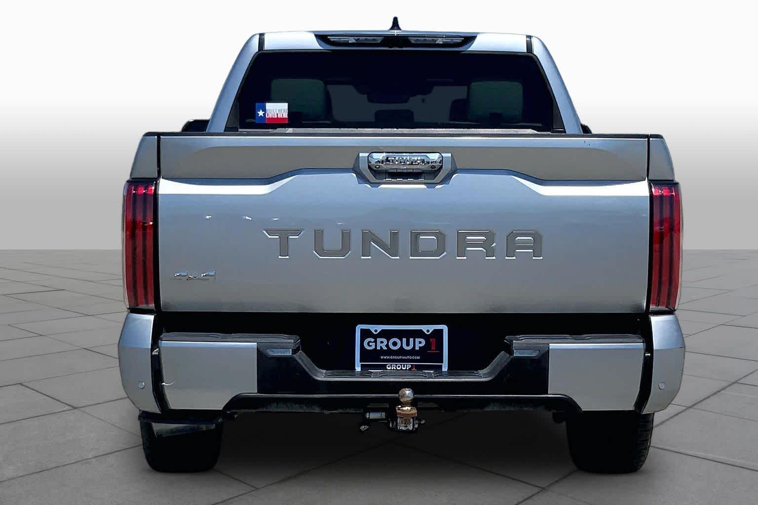 2023 Toyota Tundra Capstone Hybrid Celestial Silver Metallic at Group 1 GMC Buick South