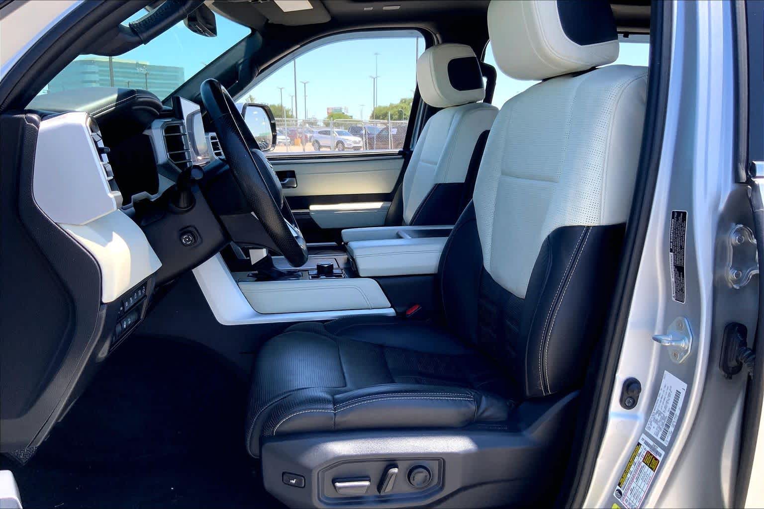 2023 Toyota Tundra Capstone Hybrid Celestial Silver Metallic at Group 1 GMC Buick South