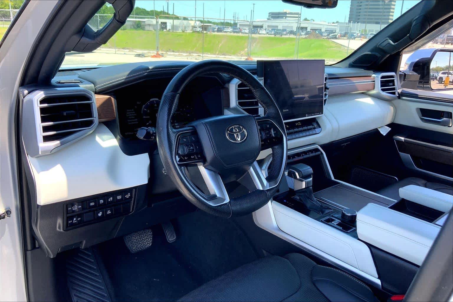 2023 Toyota Tundra Capstone Hybrid Celestial Silver Metallic at Group 1 GMC Buick South