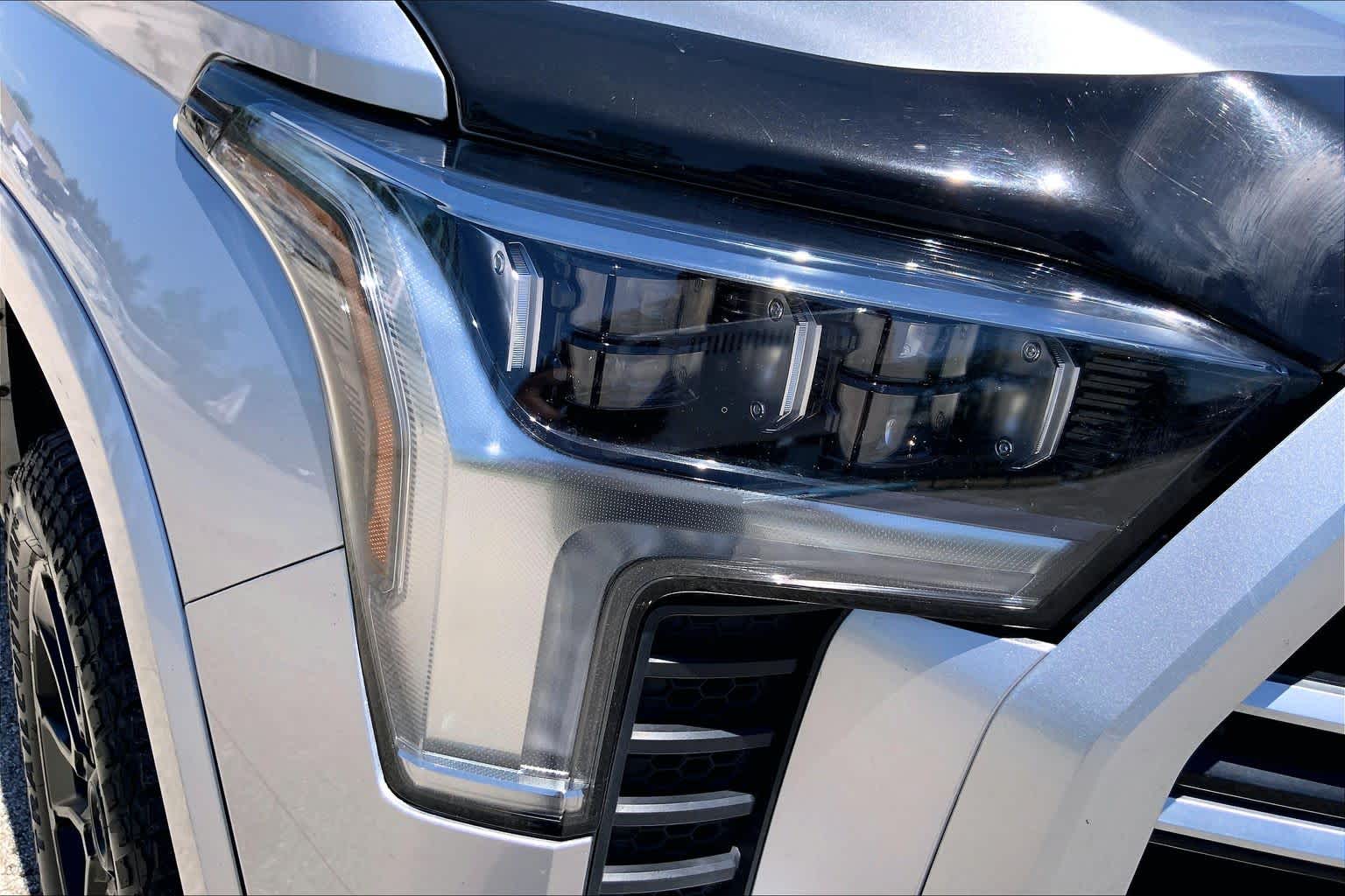 2023 Toyota Tundra Capstone Hybrid Celestial Silver Metallic at Group 1 GMC Buick South