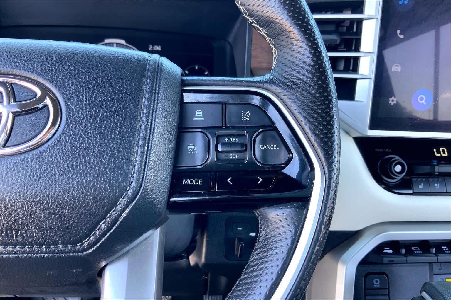 2023 Toyota Tundra Capstone Hybrid Celestial Silver Metallic at Group 1 GMC Buick South