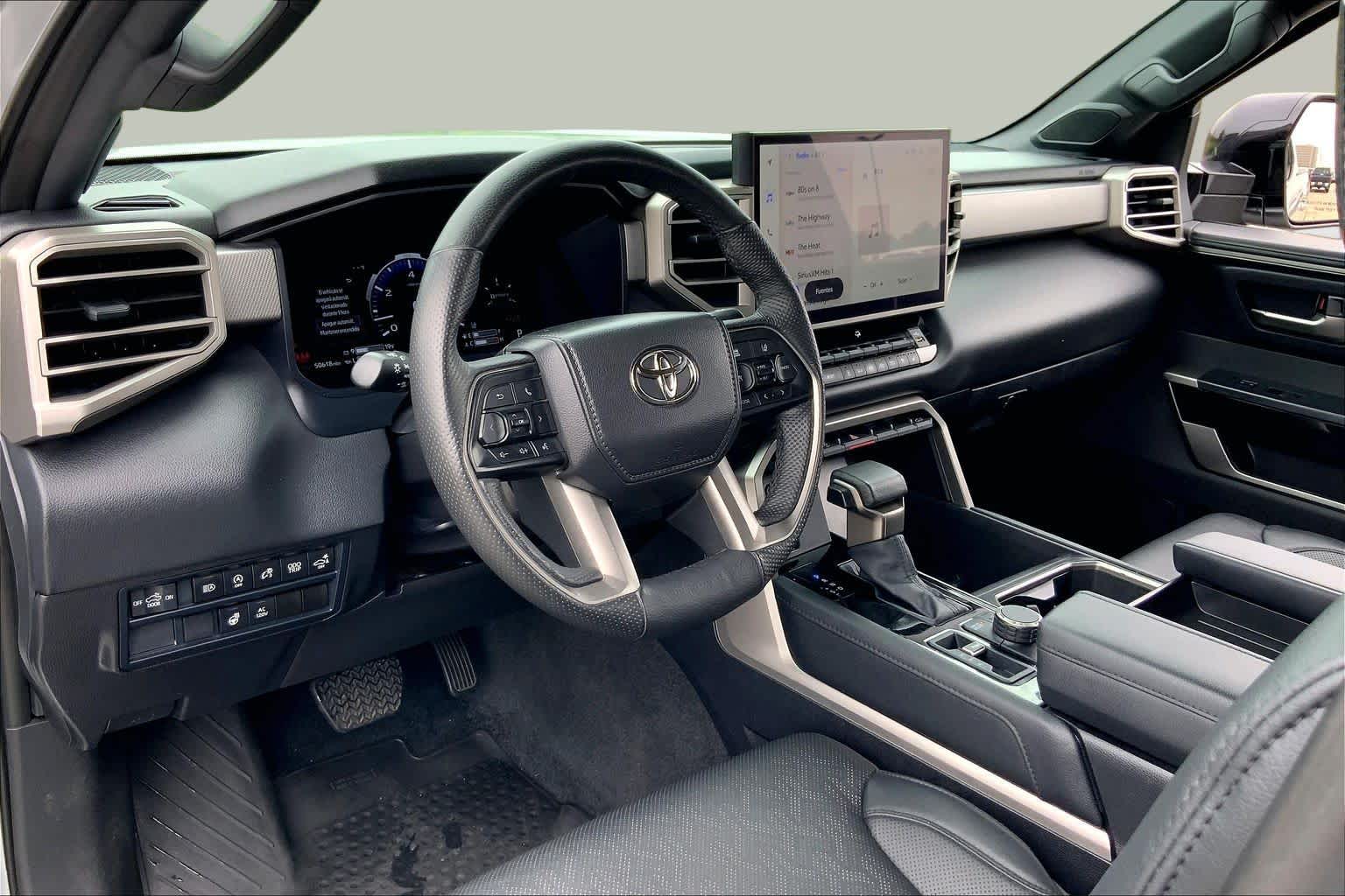 2025 Toyota Tundra Limited Celestial Silver Metallic at Group 1 Toyota Southwest