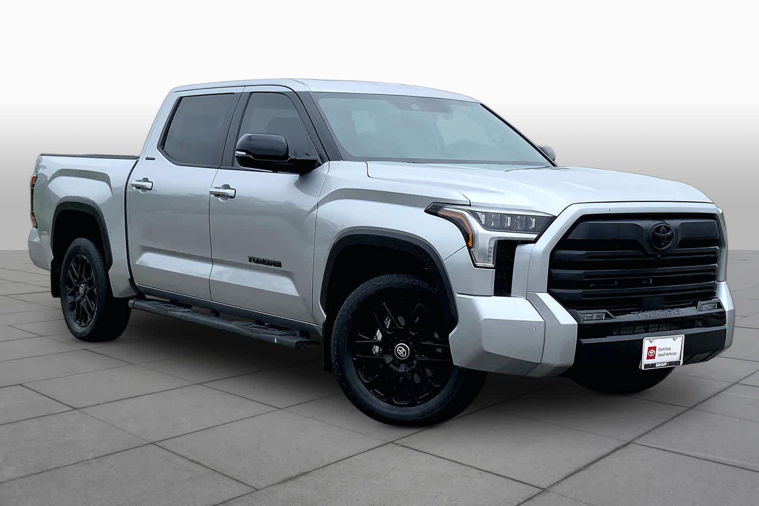 2025 Toyota Tundra Limited Celestial Silver Metallic at Group 1 Toyota Southwest