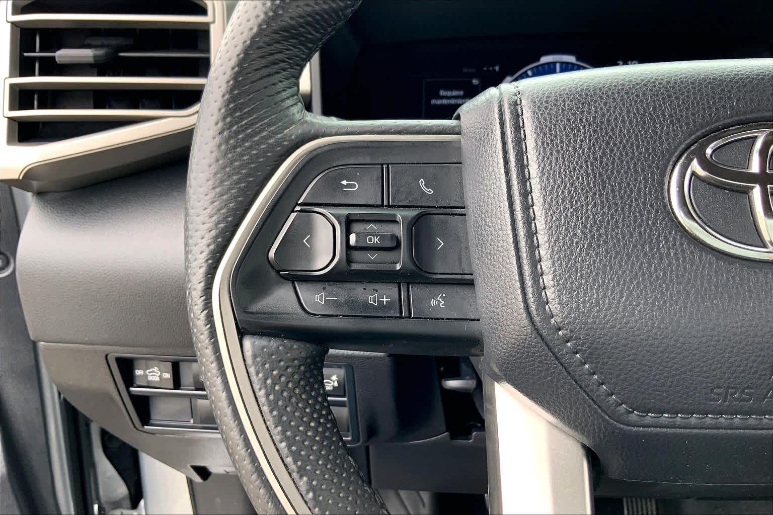 2025 Toyota Tundra Limited Celestial Silver Metallic at Group 1 Toyota Southwest