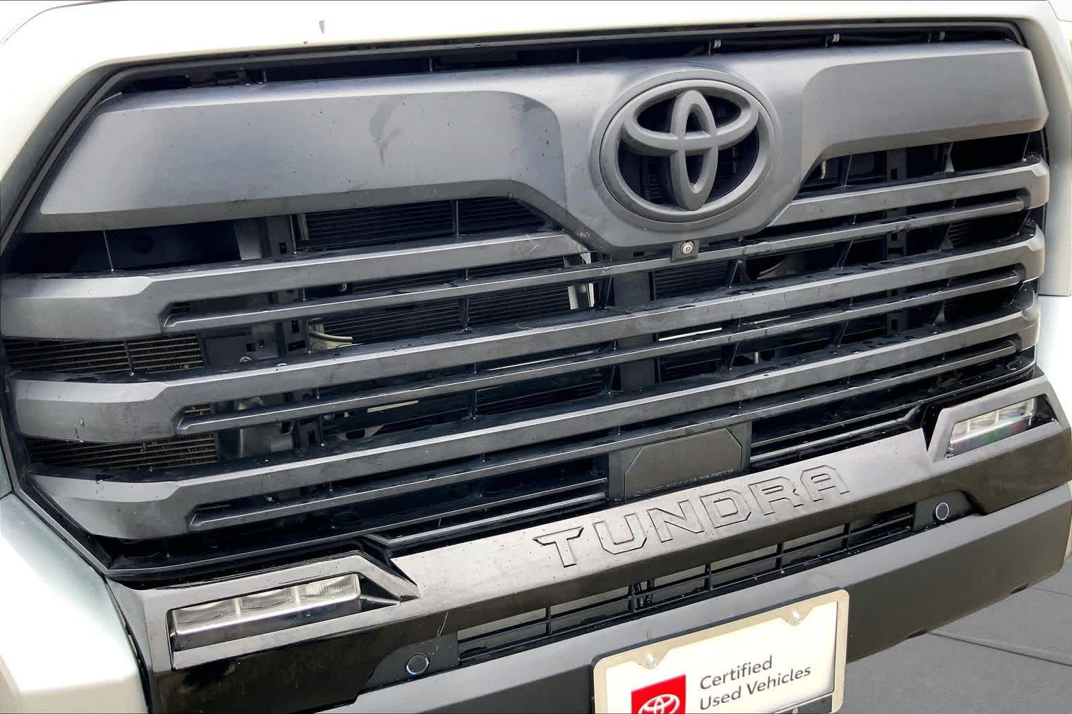 2025 Toyota Tundra Limited Celestial Silver Metallic at Group 1 Toyota Southwest