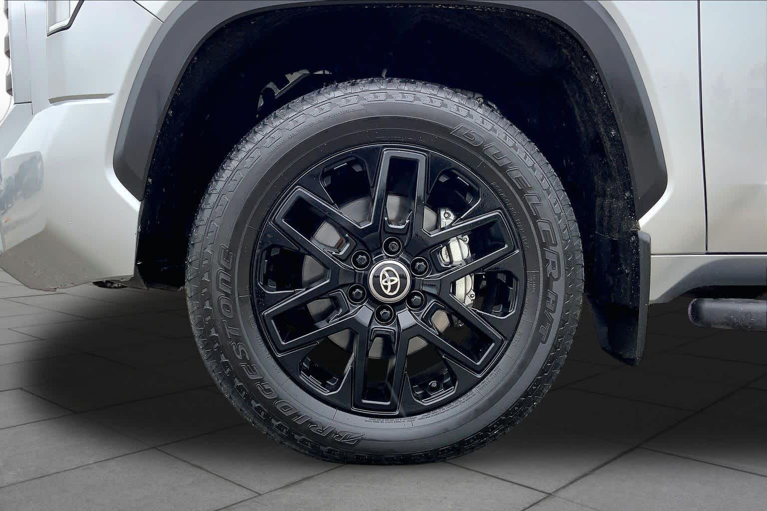 2025 Toyota Tundra Limited Celestial Silver Metallic at Group 1 Toyota Southwest