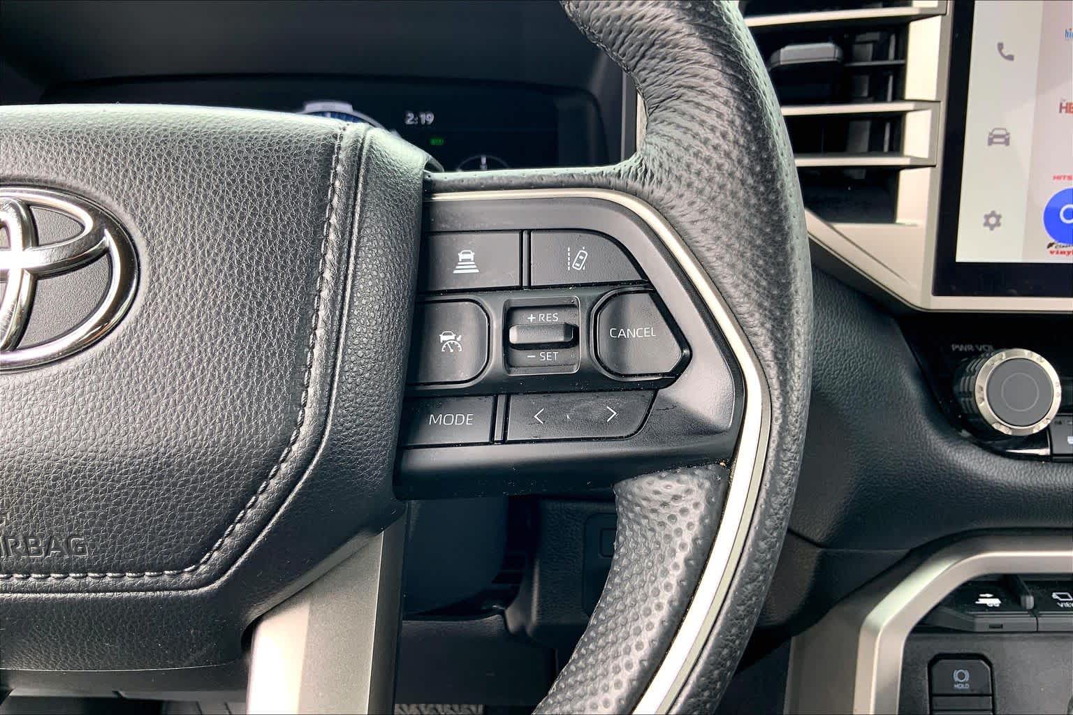 2025 Toyota Tundra Limited Celestial Silver Metallic at Group 1 Toyota Southwest