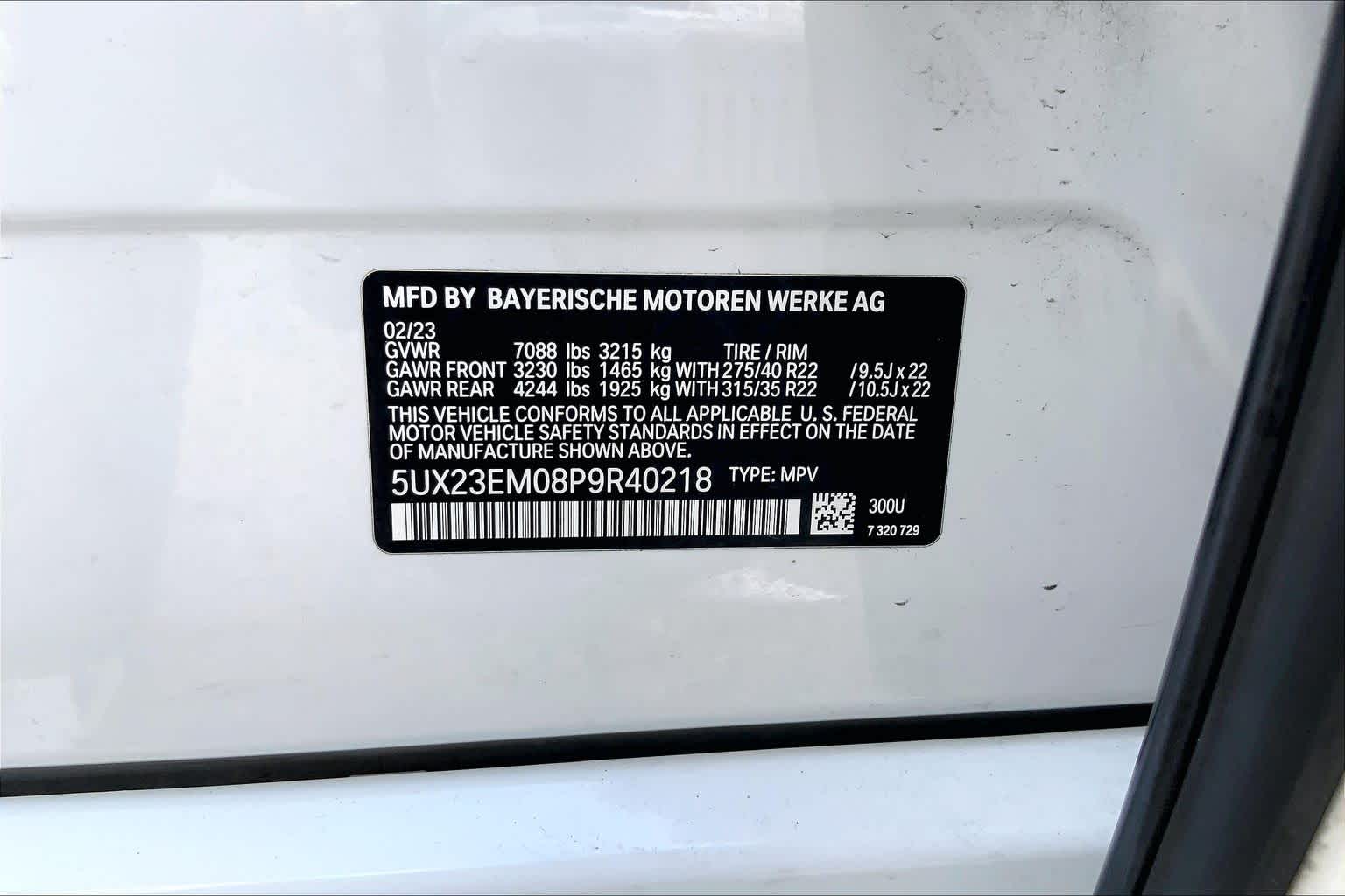 2023 BMW X7 xDrive40i xDrive40i Alpine White at Group 1 Toyota Southwest