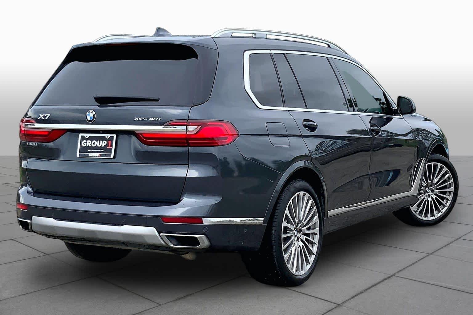2019 BMW X7 xDrive40i xDrive40i Arctic Gray Metallic at Group 1 Toyota Southwest
