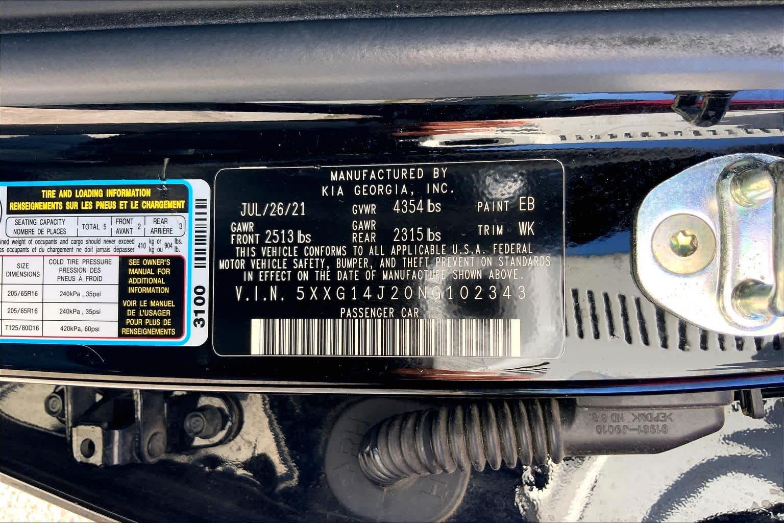 2022 Kia K5 LXS Ebony Black at AutoNation USA Houston