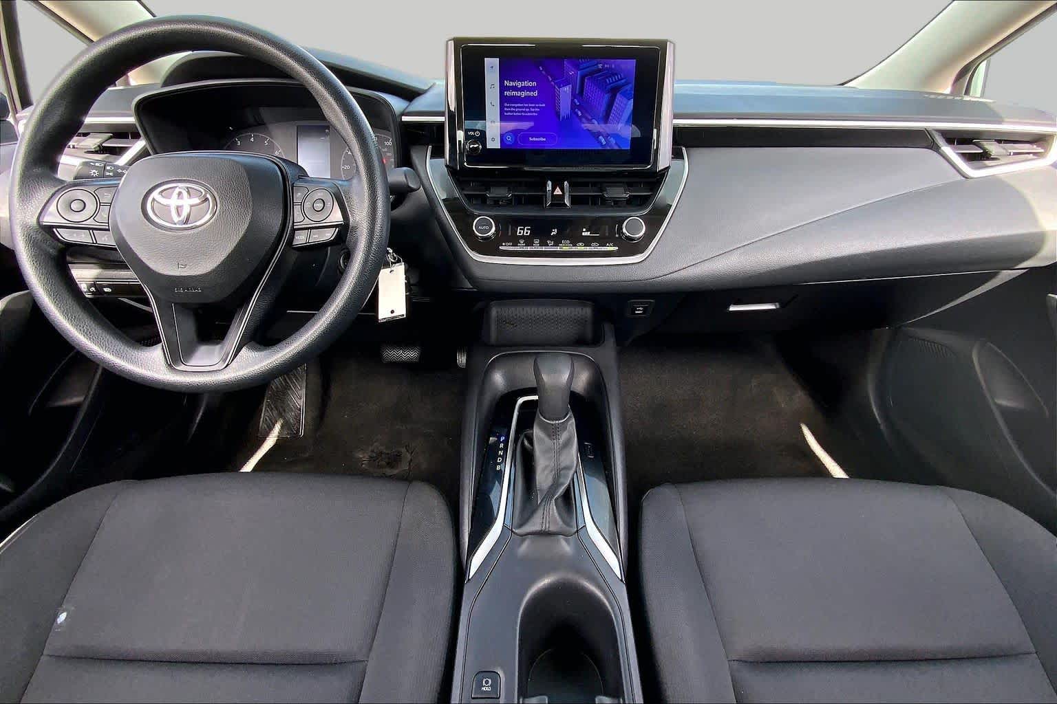 2024 Toyota Corolla LE Classic Silver Metallic at Davis Chevrolet