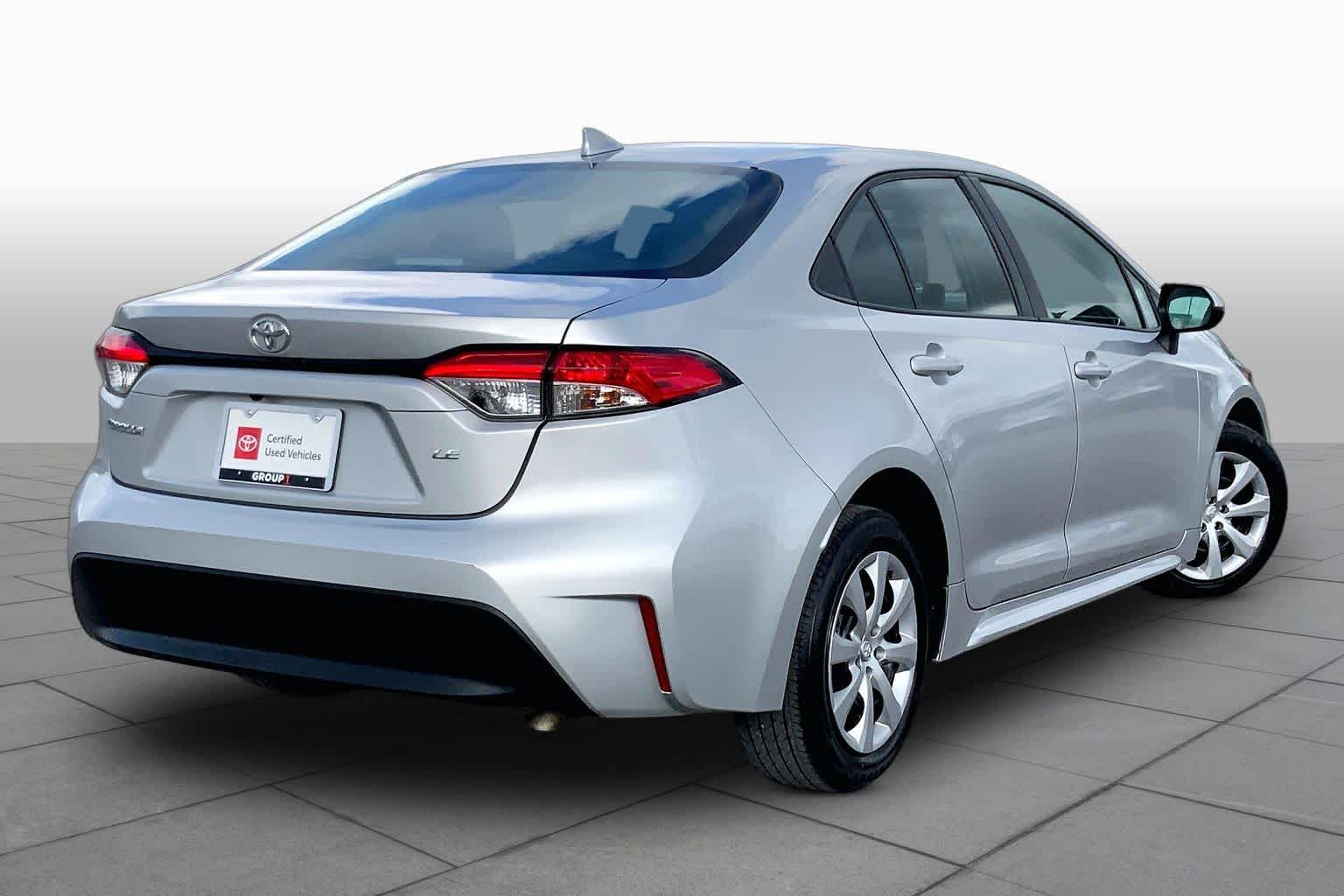 2024 Toyota Corolla LE Classic Silver Metallic at Davis Chevrolet
