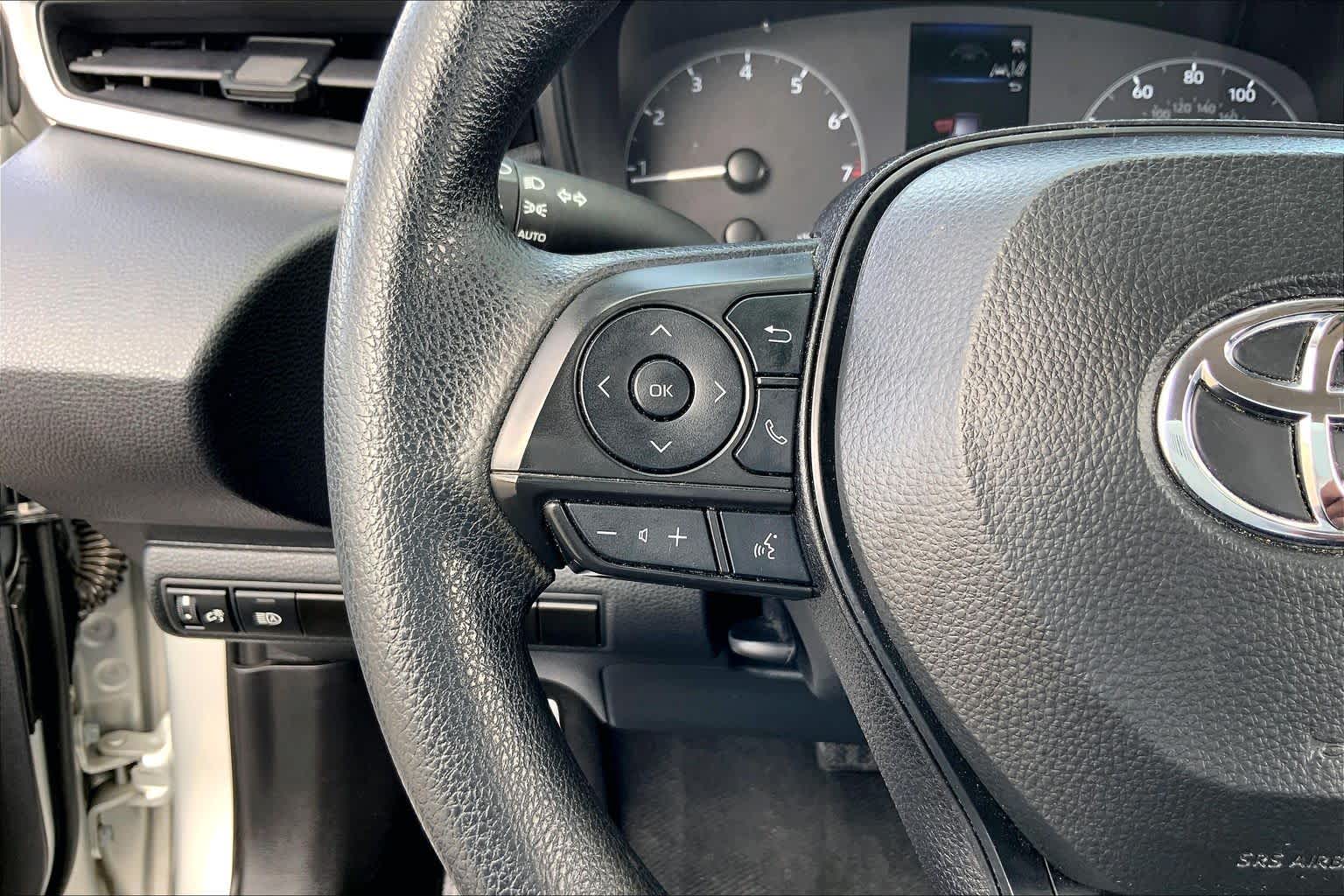 2024 Toyota Corolla LE Classic Silver Metallic at Davis Chevrolet
