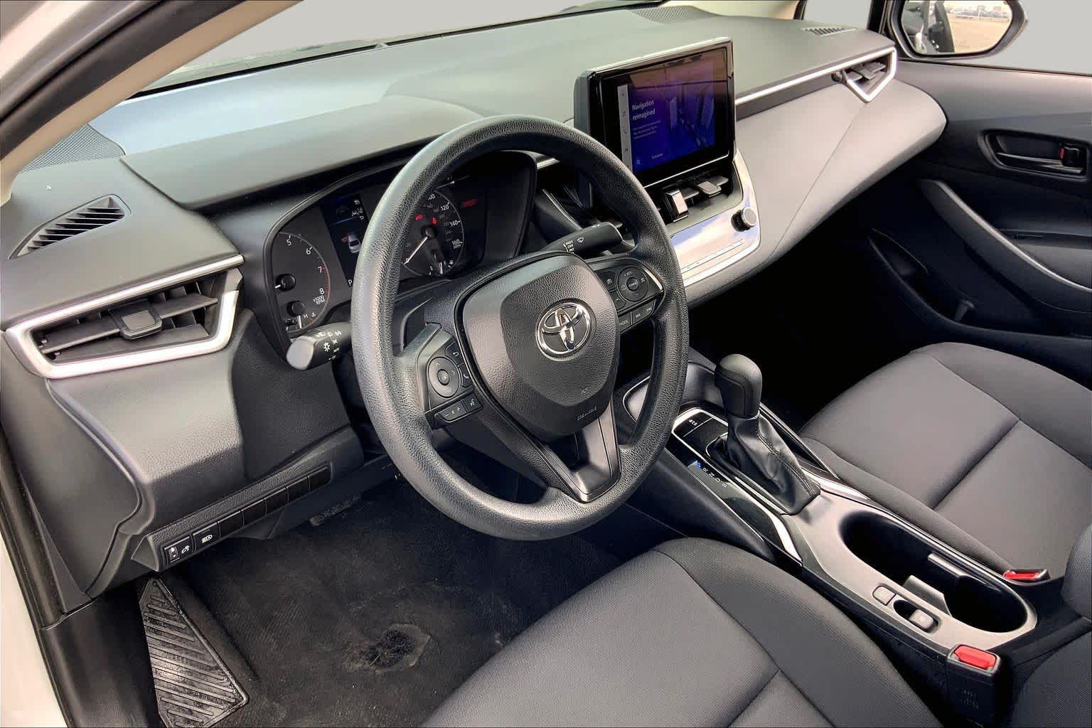 2024 Toyota Corolla LE Classic Silver Metallic at Davis Chevrolet