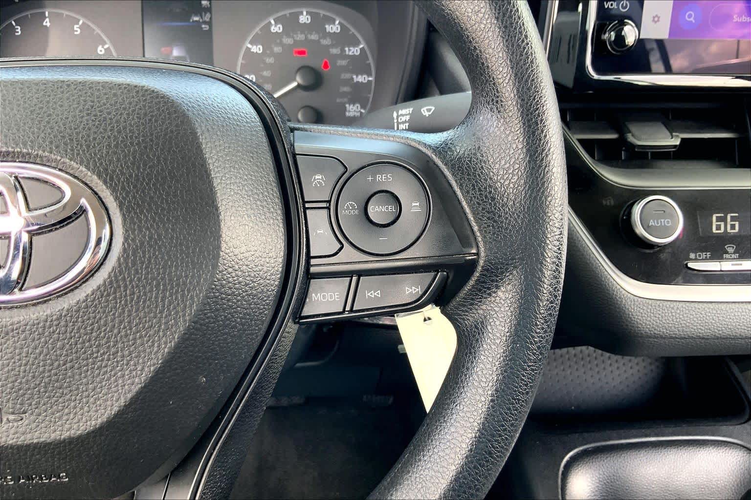 2024 Toyota Corolla LE Classic Silver Metallic at Davis Chevrolet