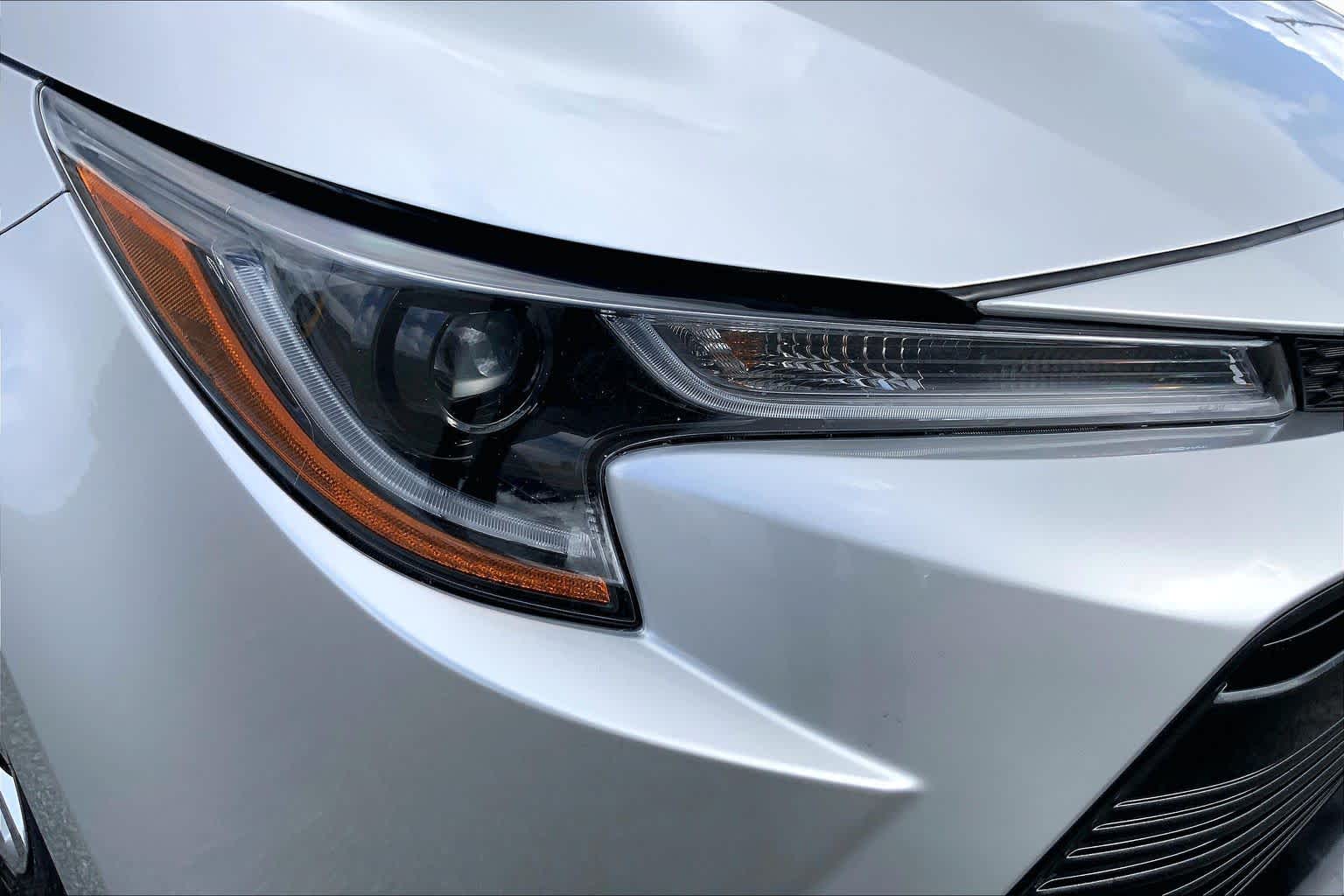 2024 Toyota Corolla LE Classic Silver Metallic at Davis Chevrolet
