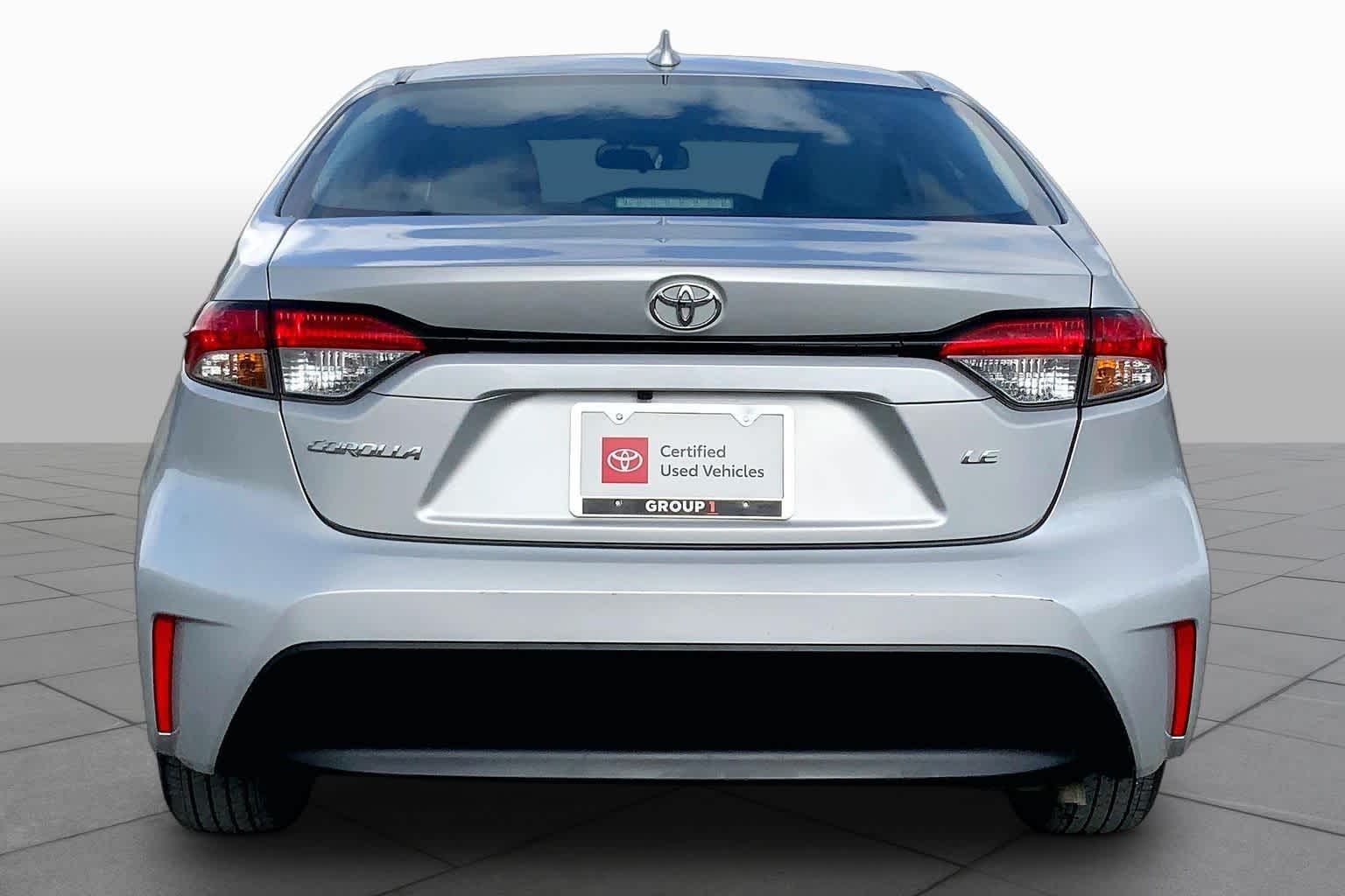 2024 Toyota Corolla LE Classic Silver Metallic at Davis Chevrolet