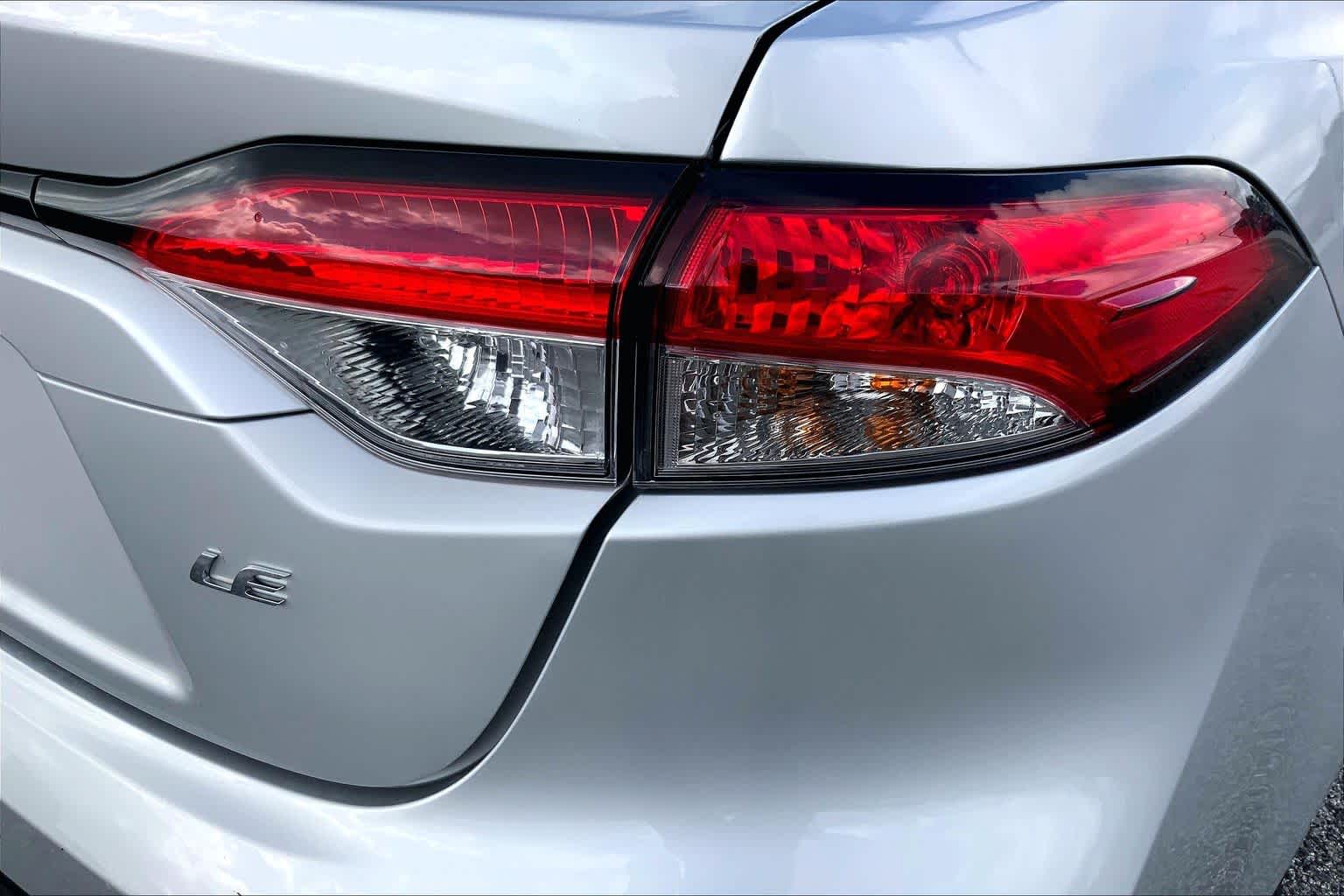 2024 Toyota Corolla LE Classic Silver Metallic at Davis Chevrolet