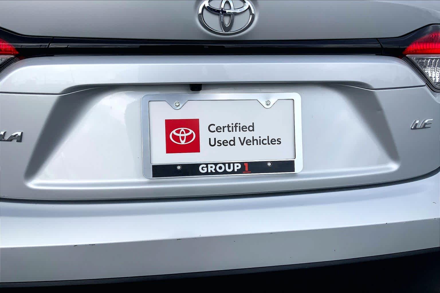 2024 Toyota Corolla LE Classic Silver Metallic at Davis Chevrolet