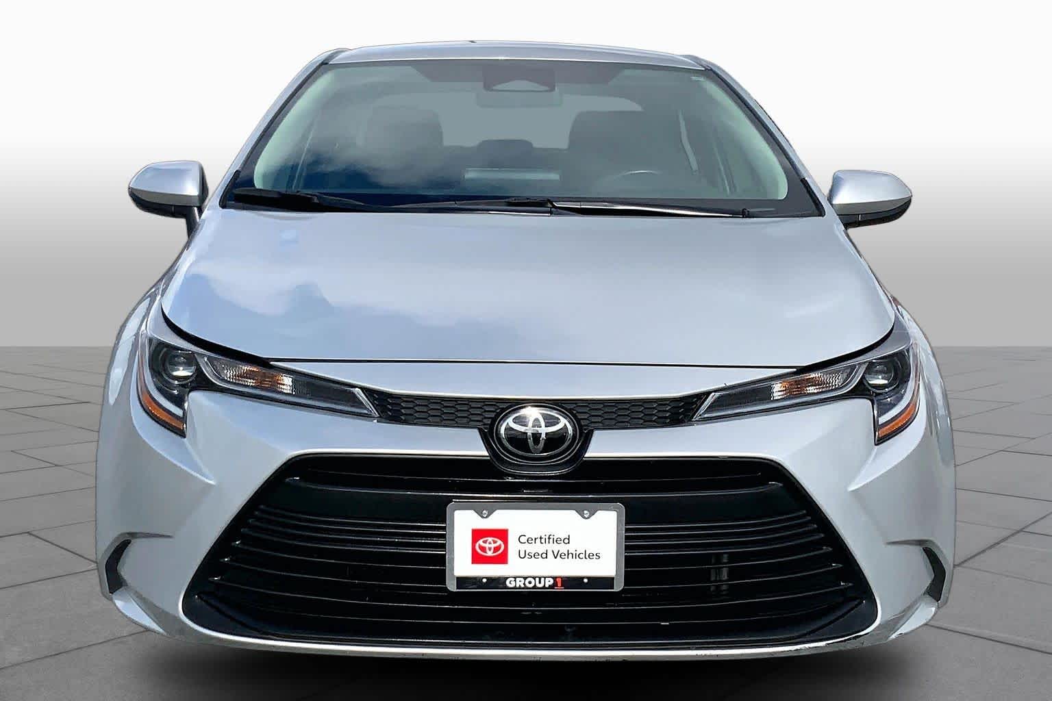 2024 Toyota Corolla LE Classic Silver Metallic at Davis Chevrolet