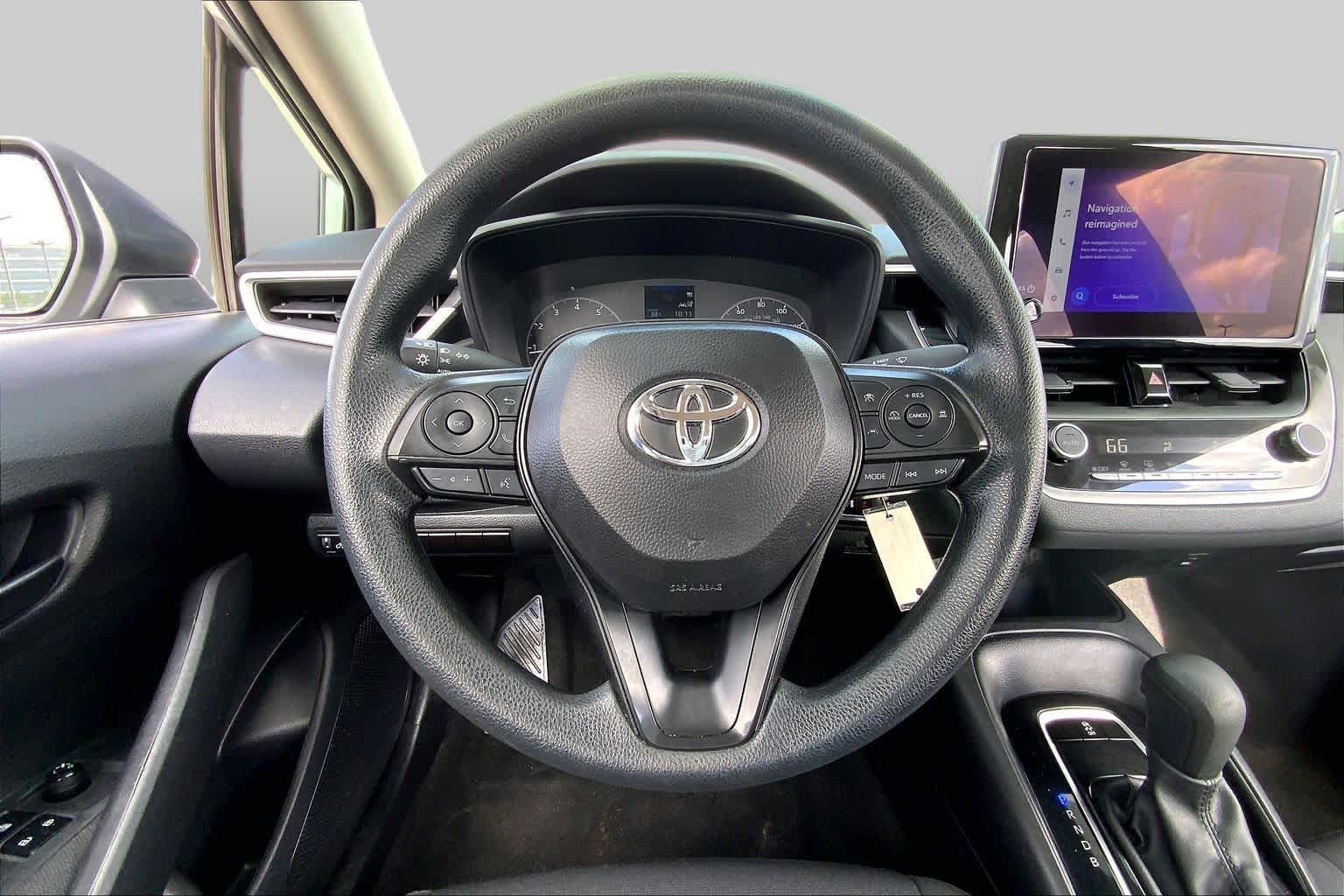 2024 Toyota Corolla LE Classic Silver Metallic at Davis Chevrolet