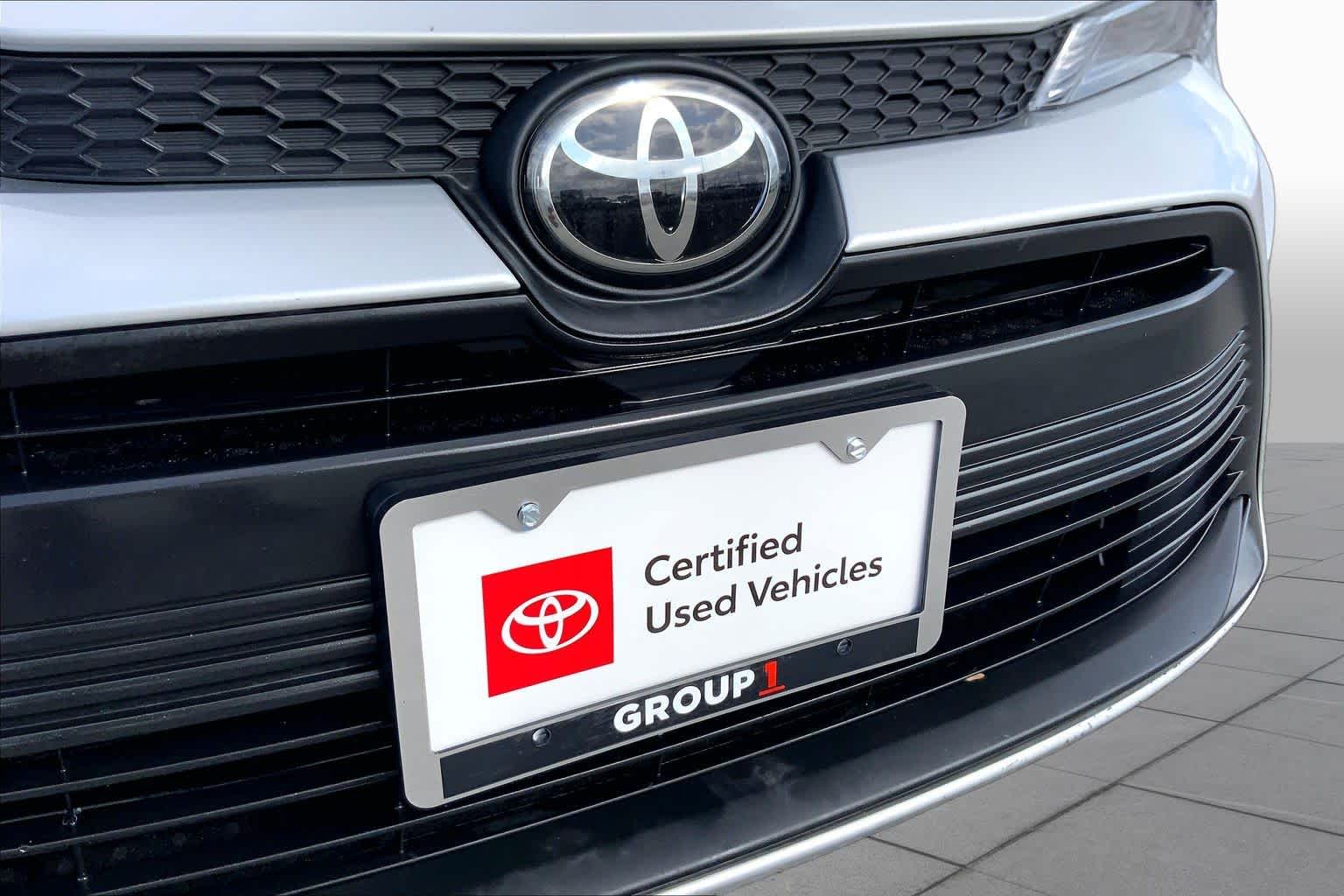 2024 Toyota Corolla LE Classic Silver Metallic at Davis Chevrolet