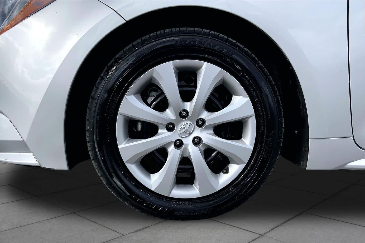 2024 Toyota Corolla LE Classic Silver Metallic at Davis Chevrolet