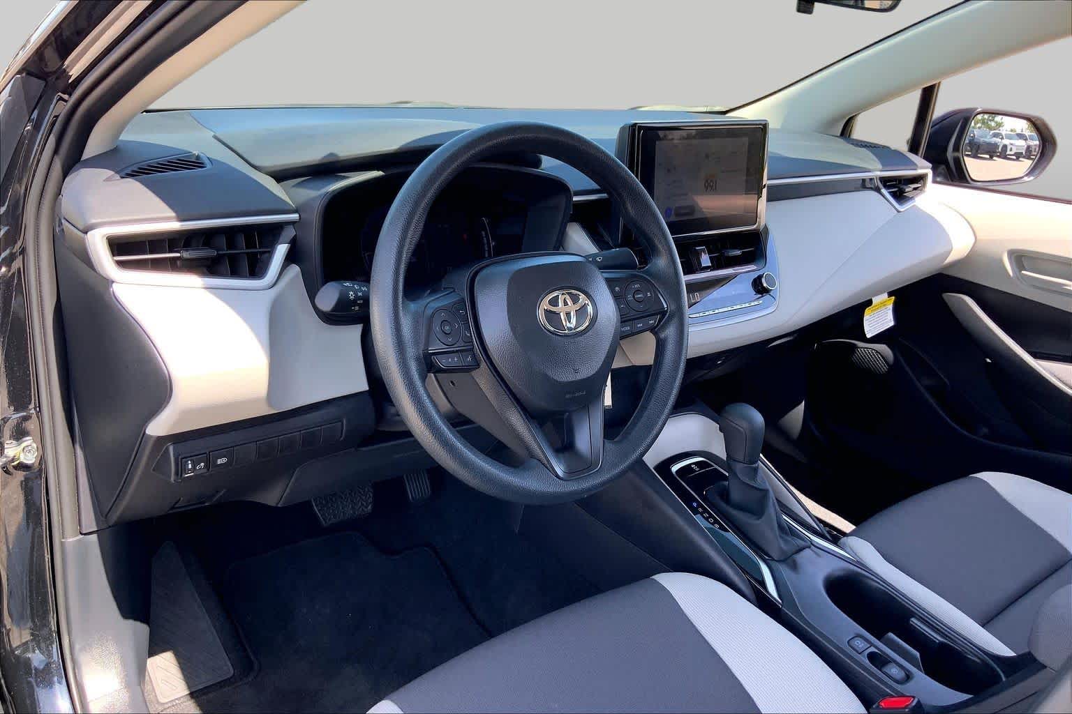 2026 Toyota Corolla LE Midnight Black Metallic at Group 1 Toyota Southwest