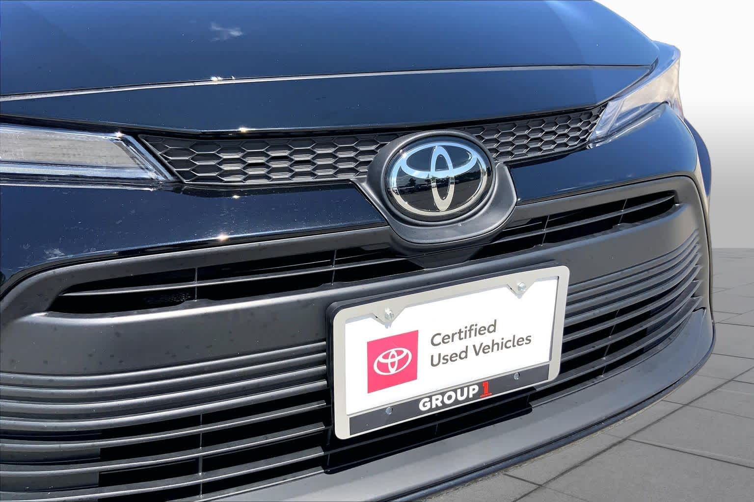 2026 Toyota Corolla LE Midnight Black Metallic at Group 1 Toyota Southwest