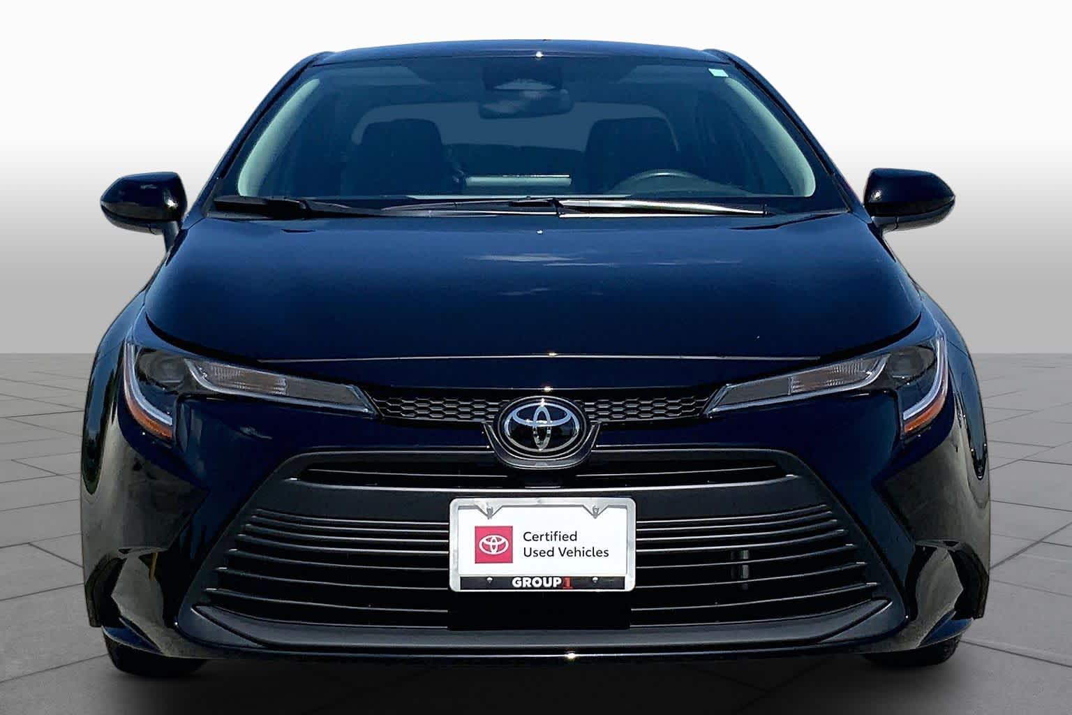 2026 Toyota Corolla LE Midnight Black Metallic at Group 1 Toyota Southwest