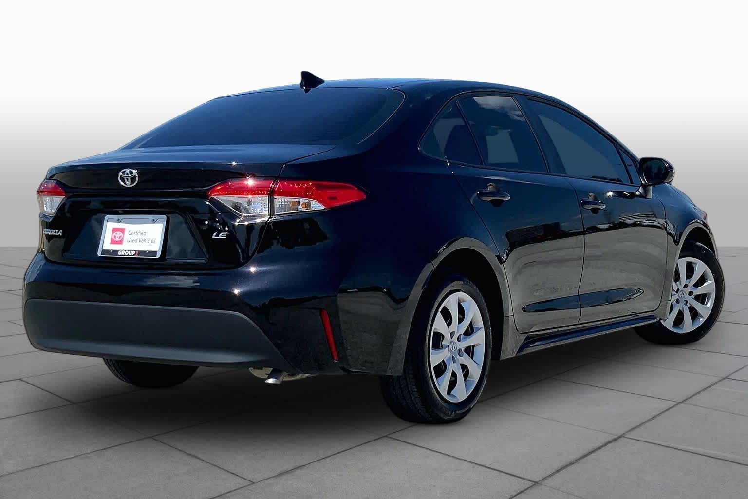 2026 Toyota Corolla LE Midnight Black Metallic at Group 1 Toyota Southwest
