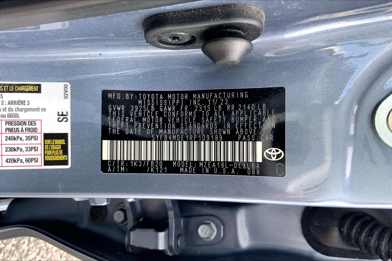 2024 Toyota Corolla photo 36 of 36