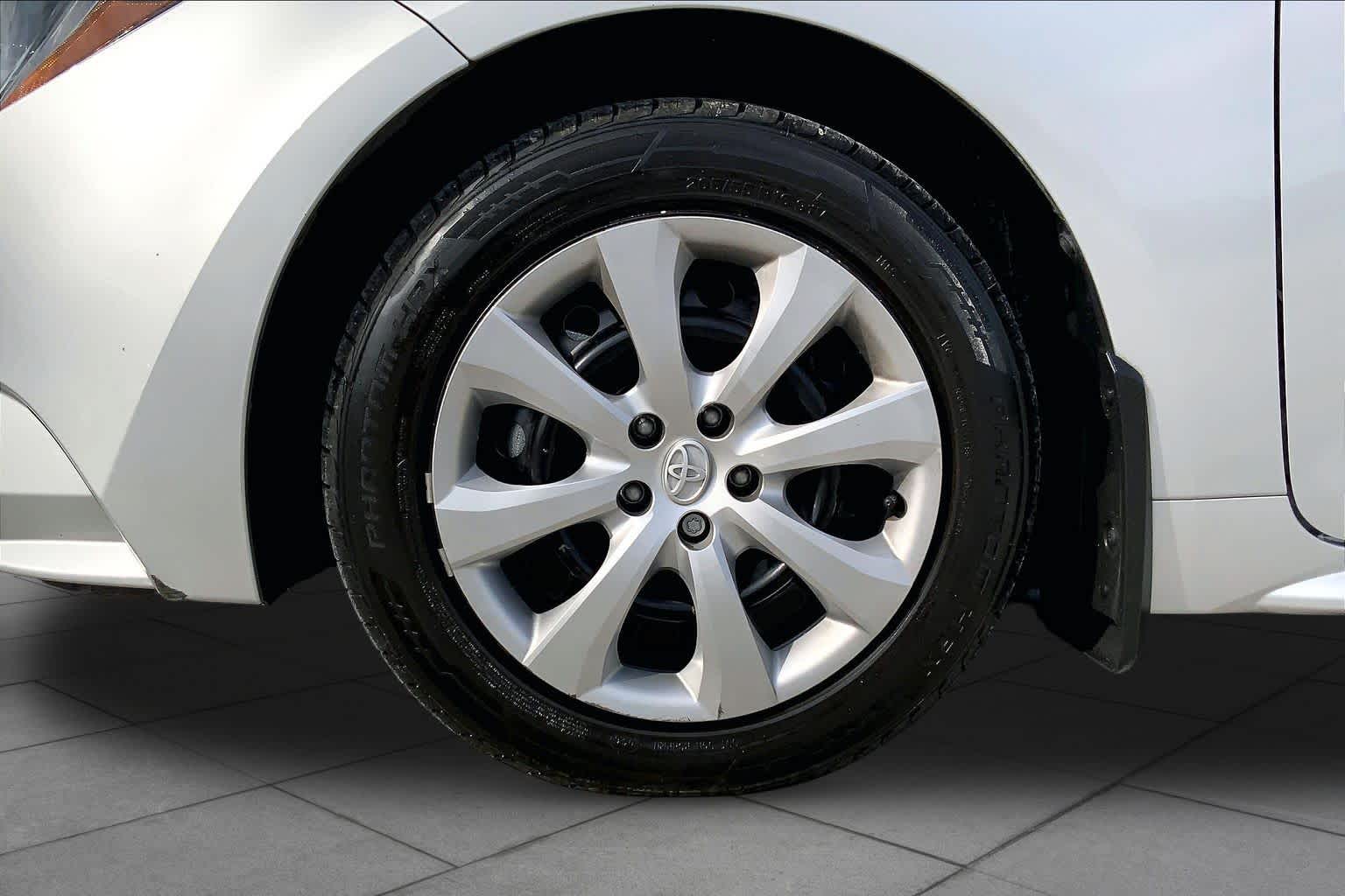 2025 Toyota Corolla LE Classic Silver Metallic at Group 1 Toyota Southwest