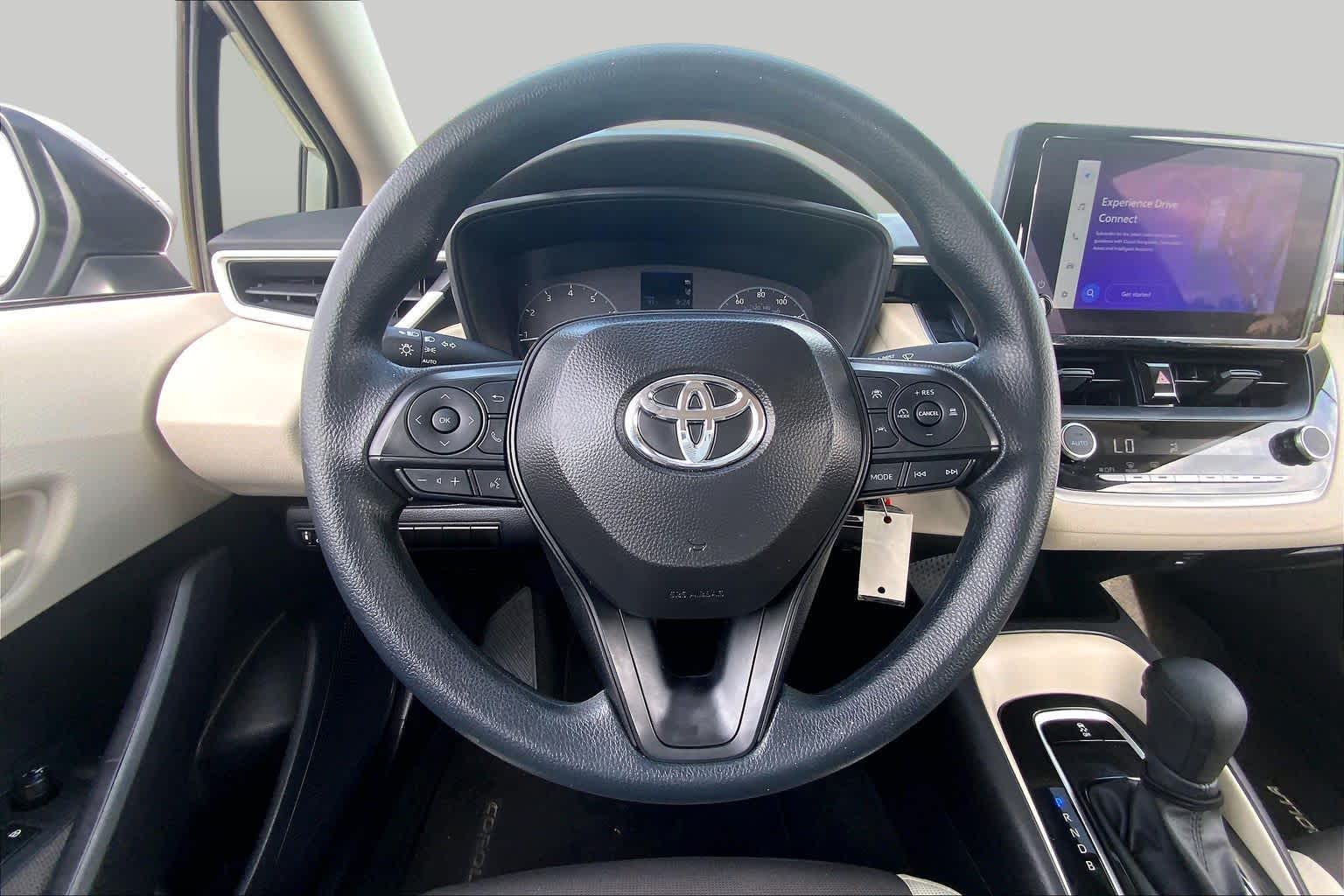 2025 Toyota Corolla LE Classic Silver Metallic at Group 1 Toyota Southwest
