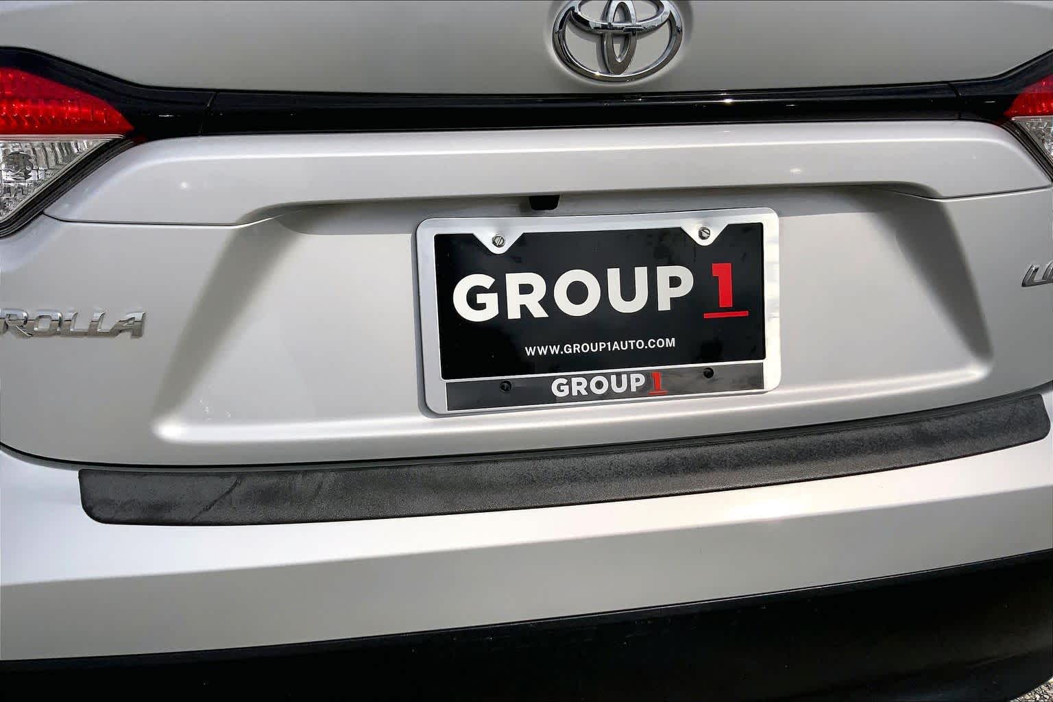 2025 Toyota Corolla LE Classic Silver Metallic at Group 1 Toyota Southwest