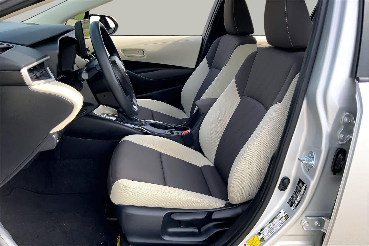 2025 Toyota Corolla LE Classic Silver Metallic at Group 1 Toyota Southwest