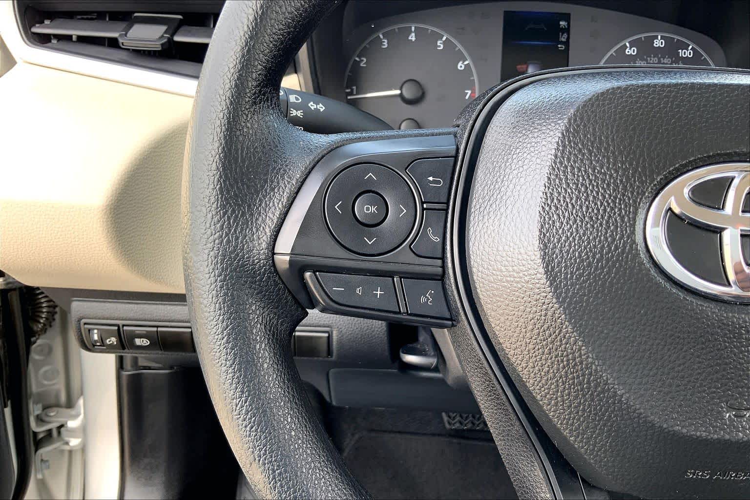 2025 Toyota Corolla LE Classic Silver Metallic at Group 1 Toyota Southwest