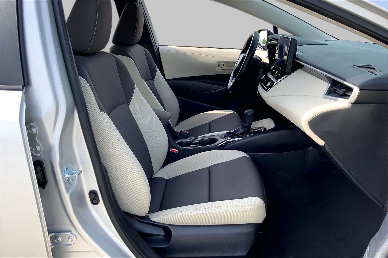 2025 Toyota Corolla LE Classic Silver Metallic at Group 1 Toyota Southwest