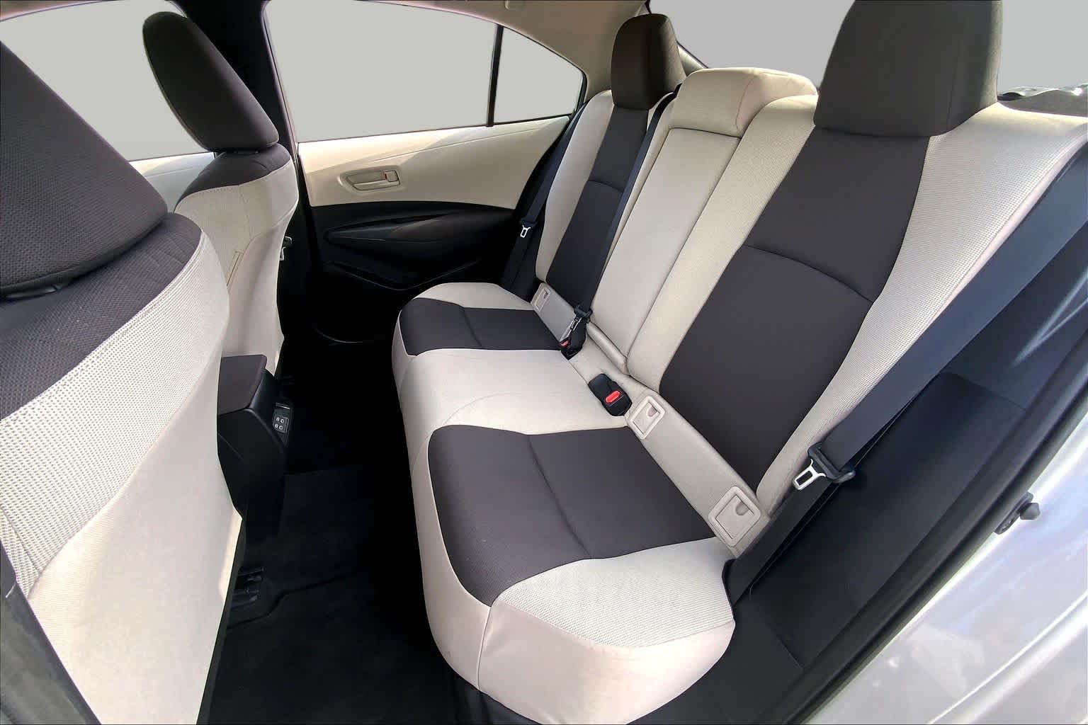 2025 Toyota Corolla LE Classic Silver Metallic at Group 1 Toyota Southwest