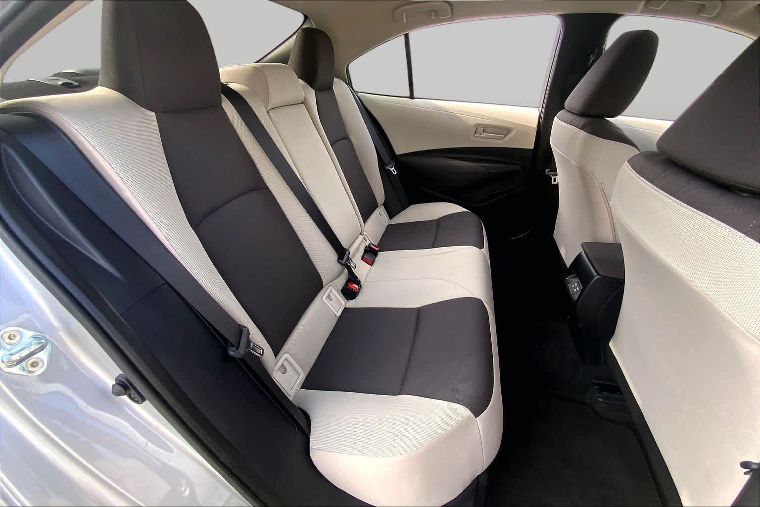 2025 Toyota Corolla LE Classic Silver Metallic at Group 1 Toyota Southwest