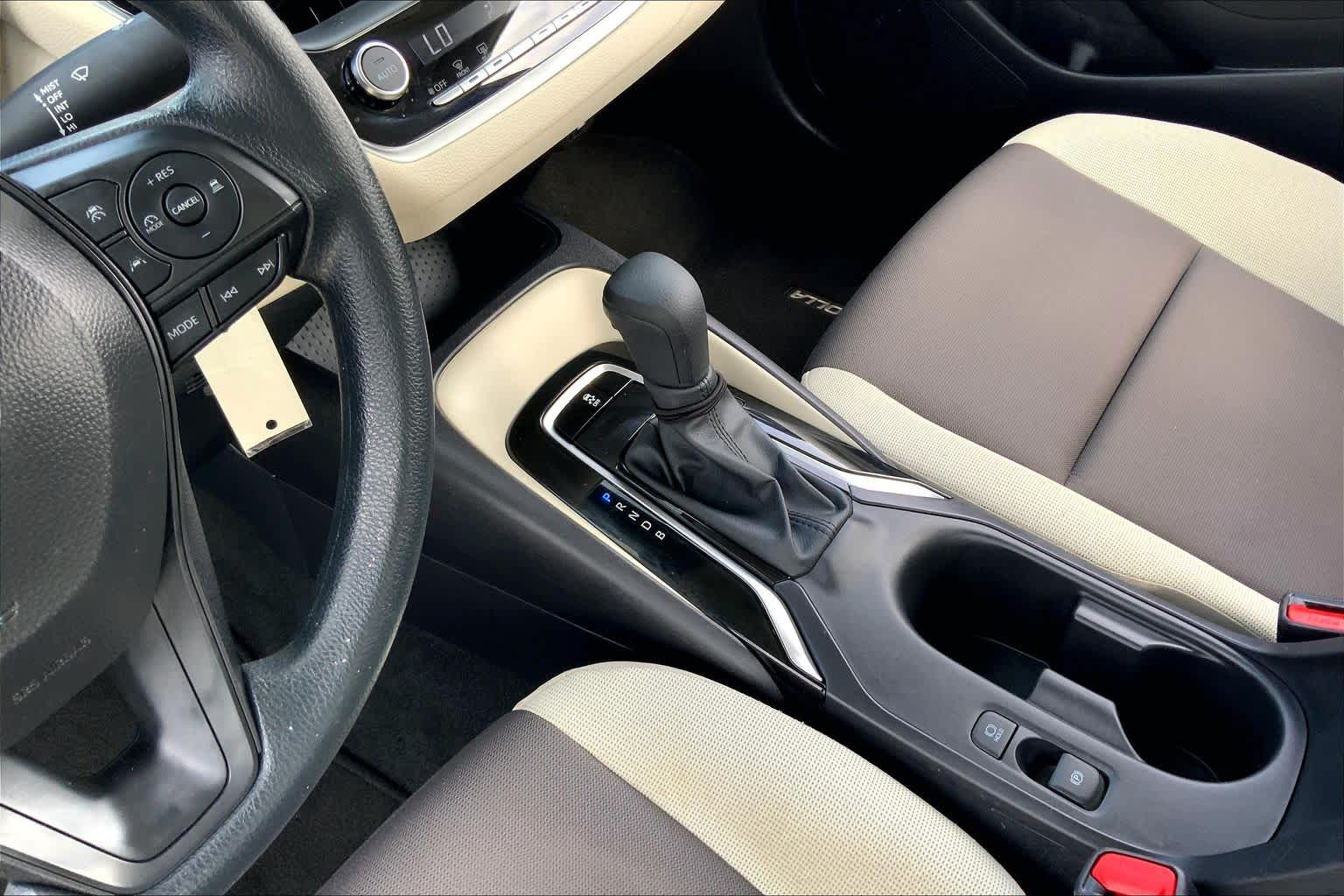 2025 Toyota Corolla LE Classic Silver Metallic at Group 1 Toyota Southwest