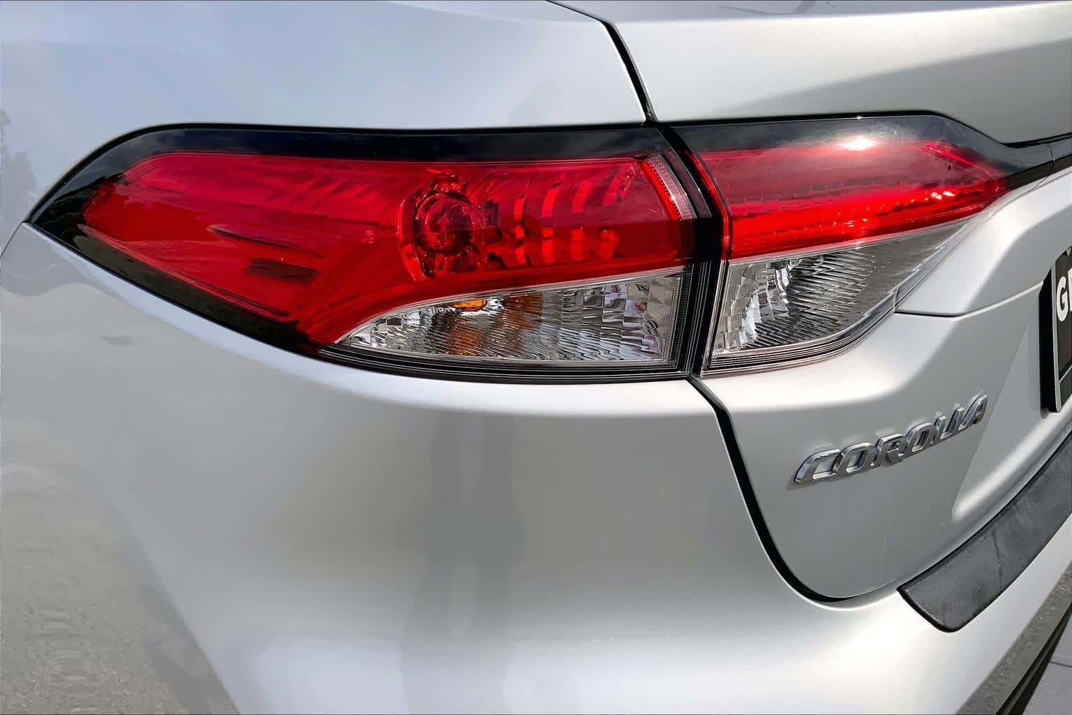 2025 Toyota Corolla LE Classic Silver Metallic at Group 1 Toyota Southwest