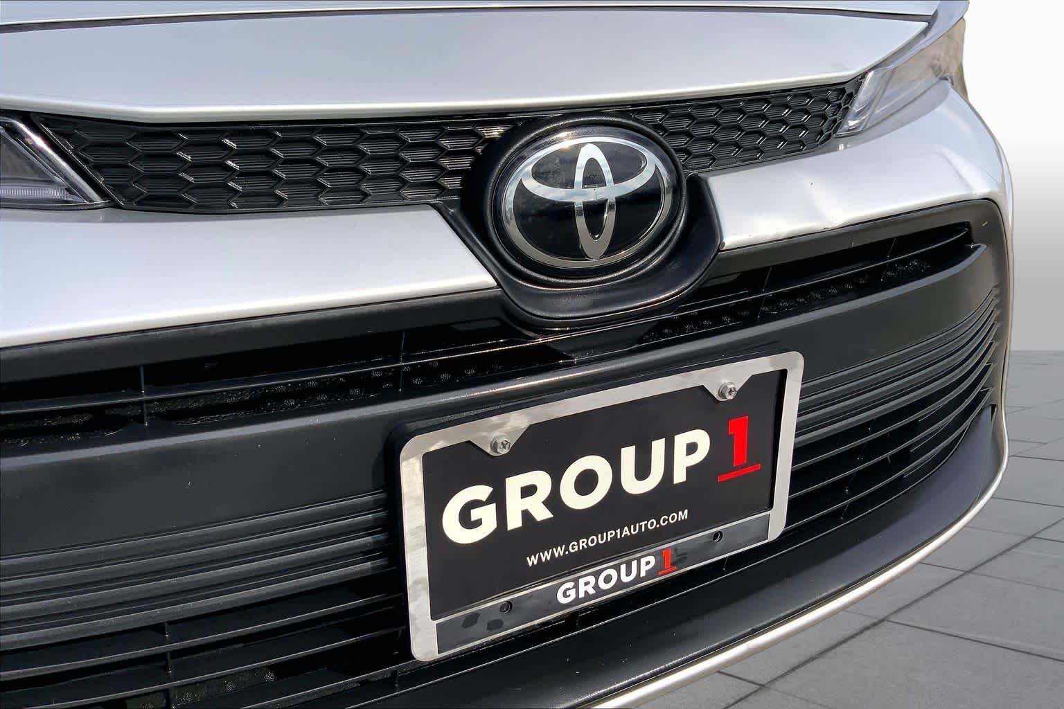 2025 Toyota Corolla LE Classic Silver Metallic at Group 1 Toyota Southwest