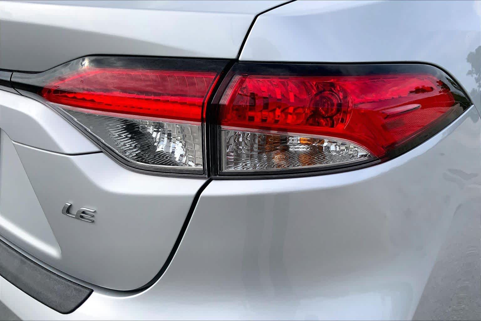 2025 Toyota Corolla LE Classic Silver Metallic at Group 1 Toyota Southwest