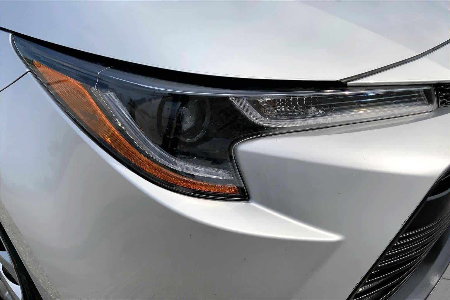 2025 Toyota Corolla LE Classic Silver Metallic at Group 1 Toyota Southwest