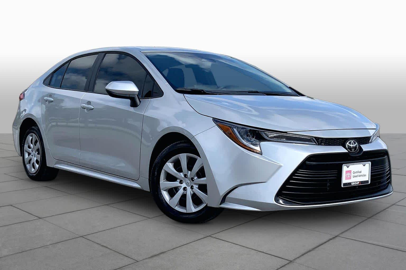 2026 Toyota Corolla LE Classic Silver Metallic at Honda of Clear Lake