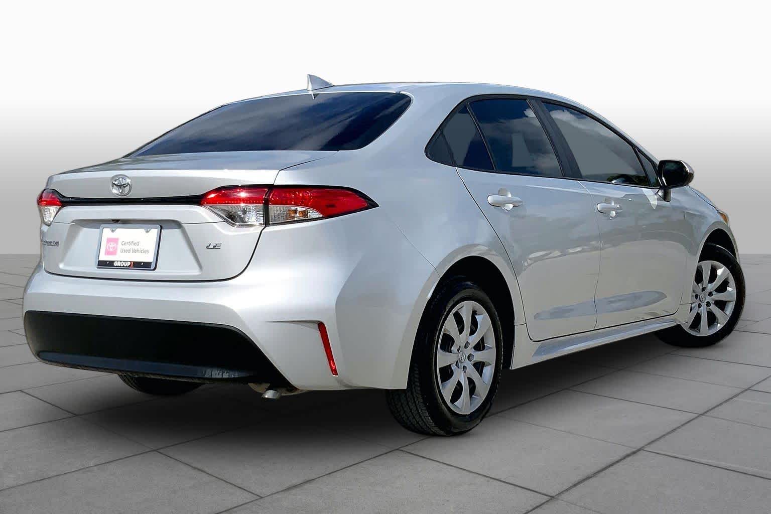 2026 Toyota Corolla LE Classic Silver Metallic at Honda of Clear Lake