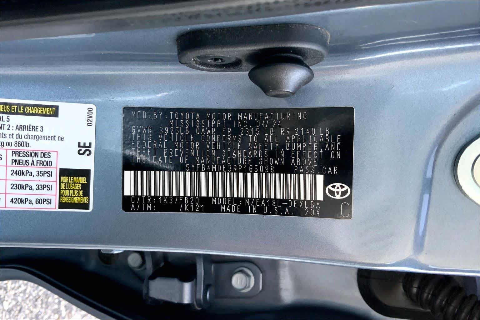 2024 Toyota Corolla photo 36 of 36