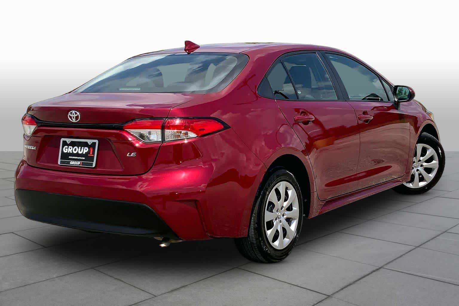 2025 Toyota Corolla LE Ruby Flare Pearl at Group 1 Toyota Southwest